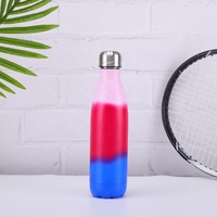Bouteille d'eau isotherme en acier inoxydable écologique, isolation thermique de 12 à 24 heures, utilisation en camping, couleur personnalisée disponible