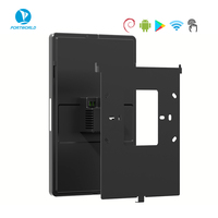 Nouveau panneau de commande tactile intelligent IPS 8 pouces Android 14 avec caméra POE RJ45 pour maison intelligente, soins de santé, garage, hôtel, bar (plastique)