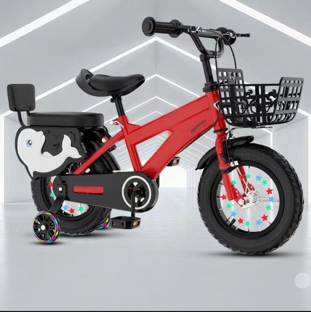 Free Helmet Children's Bicycle Boy and Girl Baby Bicycle 3-4-5-6-7-89 Years Old Children's Bicycle Baby Walker