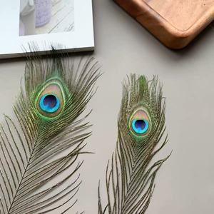 Plumes <span class=keywords><strong>de</strong></span> <span class=keywords><strong>paon</strong></span> naturelles teintes écologiquement pour les décorations <span class=keywords><strong>de</strong></span> mariage et <span class=keywords><strong>de</strong></span> la maison, bouquets et centres <span class=keywords><strong>de</strong></span> table - Product Image 2