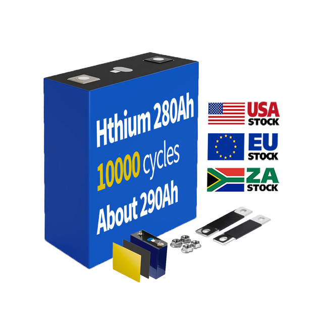 Europe Poland Eu Stock 3.2V 280AH BATTERY Hithium Prismatic Lifepo4 320ah Battery Cell Lithium Sodium Ion Battery