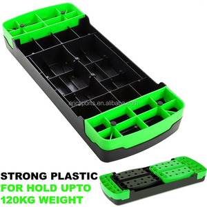 Umweltfreundlicher Kunststoff-Fitness-Stepper für den Heimgebrauch Geeignet für Aerobic-Übungen Cardio-Gewichte Yoga DVD-<span class=keywords><strong>Workout</strong></span> - Product Image 3
