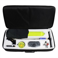 Acecare Nova 2025 Mini en aluminium pour équipement de plongée avec liberté respiratoire totale sous l'eau, accessoire de bouteille d'air pour la natation et la plongée