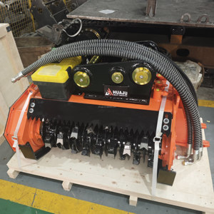Minicargadora pequeña para excavadora, trituradora forestal agrícola de alta eficiencia - Product Image 2