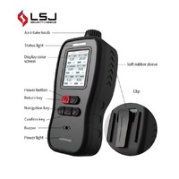 Analisa Gas Multi Industri Nirkabel SEED-MG Pompa Hisap VOC LEL O2 H2S CO Detektor ATEX Anti Ledakan IP67 Akurasi Tinggi