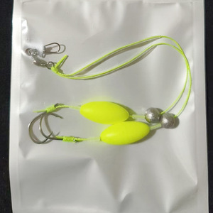 Ishini Gold Sea Night Anti-Hanging Bottom Hook Pêche en plein air Double Crochet pour la carpe Anti-Bottom Line et Anti-Walking Caractéristiques - Product Image 2