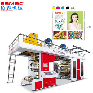 Automatische Hochgeschwindigkeits-6-Farben-Zentraltrommel CI-Typ Flexodruck-Buchdruck maschine Flexodrucker - Product Image 1