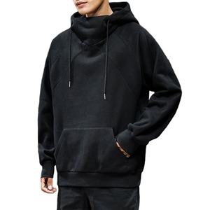 Sudadera con Capucha Estilo Japonés Harajuku, Cuello Alto, Forro Polar Grueso, Personalizada, para Hombre, Talla Grande, Estilo Ninja - Product Image 3
