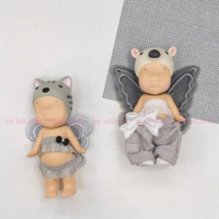 Nouvelle Collection 2026 : Vêtements Sonny Angel Assortis – Pack de 4 (Jupe Courte, Jean & Robe) – Accessoires de Poupée Magnifiques – Livraison Gratuite