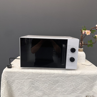 20L daya tinggi 1050W listrik Microwave Oven putih rumah tangga dapur portabel pemanas makanan benar fungsi Microwave