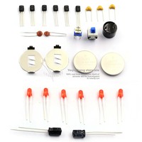 Kit de Soldadura de Detector de Metales para Principiantes, Proyecto Electrónico STEM con Componentes de PCB y Bobina