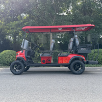Voiturette de golf électrique tout-terrain pour adultes 5000W 7500W 72V 6 roues
