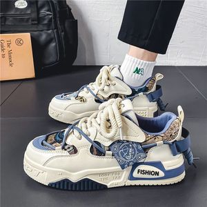 <span class=keywords><strong>Zapatillas</strong></span> deportivas casuales <span class=keywords><strong>de</strong></span> verano 2026 para hombre con suela gruesa que aumenta la altura, diseño Bread Tide, estilo <span class=keywords><strong>baloncesto</strong></span> cómodo - Product Image 1