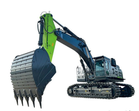 Ekskavator Crawler Hidrolik 76.5 Ton Medium ZE750G Pro Alat Penggali Tugas Berat dengan Bucket 5.1m³ untuk Konstruksi Pemindahan Tanah