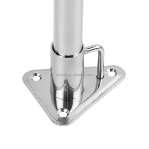 <span class=keywords><strong>Support</strong></span> de <span class=keywords><strong>poteau</strong></span> de bateau en acier inoxydable 316 de haute qualité, socle de <span class=keywords><strong>poteau</strong></span> de balustrade marine à 90 degrés - Product Image 5