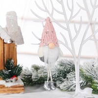 Décorations de Noël : Petits Gnomes en Peluche Faits Main Mignons à Suspendre pour la Maison, Cadeaux de Noël, Joyeux Nouvel An 2027