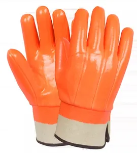 Простые в снятии перчатки из ПВХ с защитой от холода