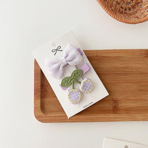 Nouveau rêve violet arc épingle à cheveux tout match jeunesse frange bord cheveux accessoires pour filles coréennes 5cm acétate pinces à cheveux pour les fêtes - Product Image 6