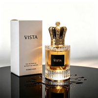 Flacon de parfum en verre cylindrique de luxe de haute qualité avec pulvérisateur et impression sérigraphique 30ml/50ml/100ml rechargeable