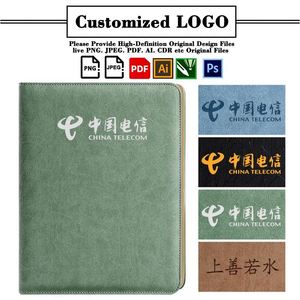Regalos Promocionales, Portafolio Profesional de Cuero A4 con Logotipo Personalizado, Organizador con Cierre, Carpeta Portafolio para Currículum - Product Image 2