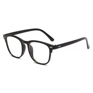 Gafas Anti Luz Azul para Mujer, Montura Cuadrada Completa, Lentes Planas AC, Protección Contra Luz Azul, Uso en Computadora, Estilo Retro - Product Image 1