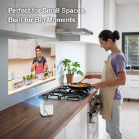 Projecteur d'écran miroir vidéo intelligent pour ordinateur portable de maison intelligente Q200 de bonne qualité, mini projecteur