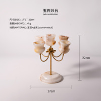 Décoration d'intérieur, décoration de table de luxe, ornements de luxe, créativité, chandelier en verre fait main