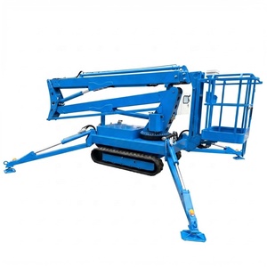 Piattaforma aerea cingolata OFY con braccio telescopico idraulico, rotazione a 360°, altezza 14M/16M, alimentazione Elettrica/Benzina/Diesel - Product Image 6