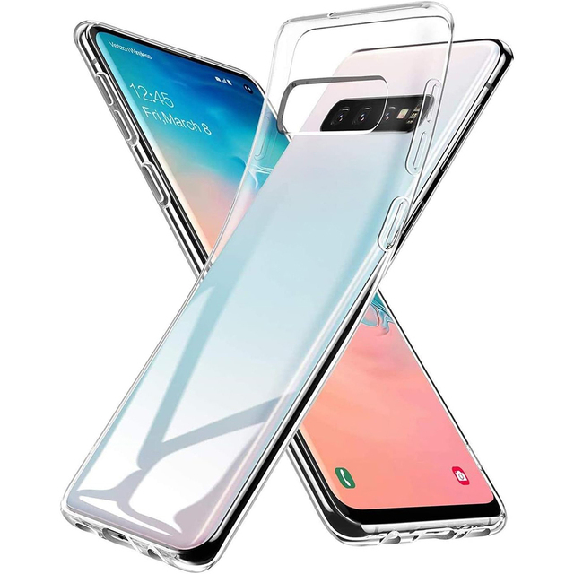 Ultra Thin Transparent TPU Silicone Soft Case for Samsung Galaxy S10 Plus Lite S10+ S10E Clear Back Cover Slim Shell Shockproof