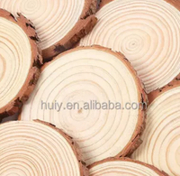 Tranches de bois naturel cercles en bois pour décorations de mariage, ornements de Noël et bricolage