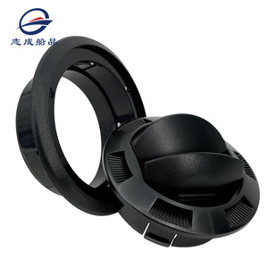 Ventilación de aire circular de plástico para caravana, ajustable, con cubierta, para caravanas y embarcaciones - Product Image 1