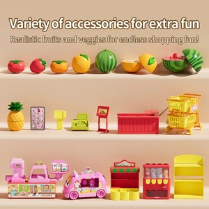 Ensemble de <span class=keywords><strong>caisse</strong></span> <span class=keywords><strong>enregistreuse</strong></span> miniature pour enfants, jeu d'imitation préscolaire, accessoires de supermarché, scanner de <span class=keywords><strong>caisse</strong></span> <span class=keywords><strong>enregistreuse</strong></span> pour enfants - Product Image 5