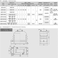 Transformateur haute tension sec d'intérieur JDZ10-10 10 kVA monophasé entièrement fermé en aluminium 200 V 110 V 415 V 50 Hz