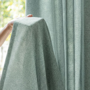 Voilages translucides en lin Wabi-Sabi, rideaux filtrants la lumière, voiles d'intimité, draperies pour balcon, tissu commercial, vente en gros, OEM - Product Image 5