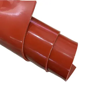 Красный силиконовый лист, усиленный стекловолокном, 4 мм, 5 мм, 6 мм, используется для прокладок или уплотнений