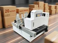 Impresora Digital de Una Sola Pasada para Cajas de Cartón Corrugado, Tipo Transportador de Escritorio para Impresión de Empaques en Pequeñas Fábricas