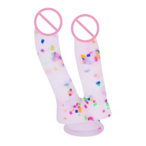 Muestra Gratuita de Dildo Gigante Realista, Largo, Delgado, Súper Suave, con Sensación de Piel Real, Juguete Sexual Enorme - Product Image 3