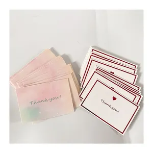Professional Manufacturer Custom Paper Thank You Card For Small Business Printing