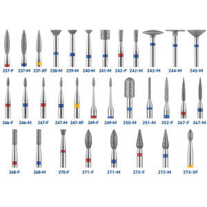 Broca de diamante de acero de tungsteno a precio de fábrica KADS, herramienta profesional de manicura para uñas acrílicas, gel y limpieza de cutículas. - Product Image 1