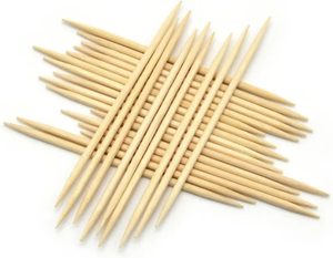 Stuzzicadenti in Legno Monouso in Tubo Rotondo, Stuzzicadenti per Uso Alimentare per <span class=keywords><strong>Casa</strong></span>, Ristorante, Hotel, Uso Quotidiano - Product Image 2
