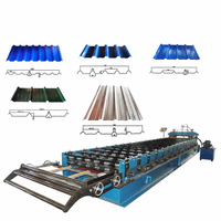 Machine de formage à froid pour la fabrication de tuiles de toiture en métal trapézoïdal à vendre