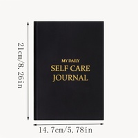 Carnet Journal de Gratitude Quotidien Non Daté, Reliure Parfaite, Couverture Rigide, Qualité Supérieure, Personnalisé