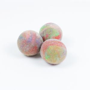 Bolas de Secadora Hechas a Mano, Ecológicas, 100% Lana, 40G, Colores Mezclados, para Secado de Ropa Reutilizable y Reducción de Arrugas - Product Image 2