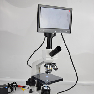 Instrumento Veterinario 40X -100X Microscopio de Laboratorio para Semen Cerdo Jabalí - Product Image 2