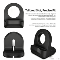 Support de charge en silicone pour Google Pixel Watch 2, haute qualité, prix usine, sans chargeur, sortie 5W