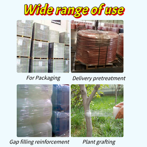 Heavy Duty Pallet <b>Wrap</b> for Moving, Packing Supplies 15inch 1000ft Transparent Stretch <b>Wrap</b>, Industrial Plastic Shrink <b>Wrap</b> - Product Image 5