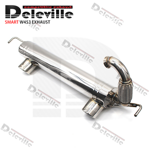 Ventas directas <span class=keywords><strong>de</strong></span> la fábrica modificada del sistema <span class=keywords><strong>de</strong></span> <span class=keywords><strong>escape</strong></span> para 2015-2021 <span class=keywords><strong>SMART</strong></span> W453 Daul <span class=keywords><strong>tubo</strong></span> <span class=keywords><strong>de</strong></span> <span class=keywords><strong>escape</strong></span> <span class=keywords><strong>de</strong></span> acero inoxidable 304 silenciador <span class=keywords><strong>de</strong></span> <span class=keywords><strong>escape</strong></span> - Product Image 4