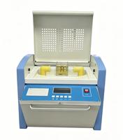 Analyseur d'huile BDV de haute précision pour usage en laboratoire, testeur de résistance diélectrique de l'huile de transformateur