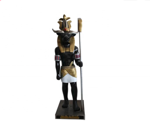 Statua Personalizzata Scultura Africana Anubis Dio Cane Ornamenti Decorazioni per la Casa Artigianato Egiziano in Resina Scultura del Faraone - Product Image 6