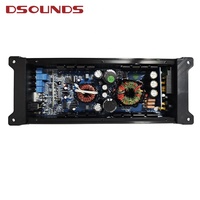 Amplificateur de voiture 1000WRMS avec taille mini et grande puissance, amplificateur de voiture de classe D, amplificateur monobloc pour haut-parleurs de voiture